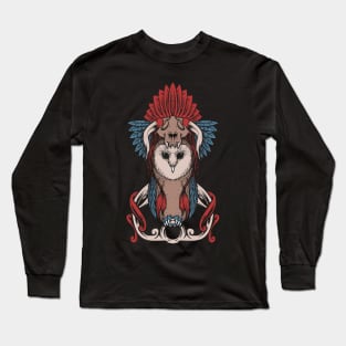 Owl Totem Long Sleeve T-Shirt